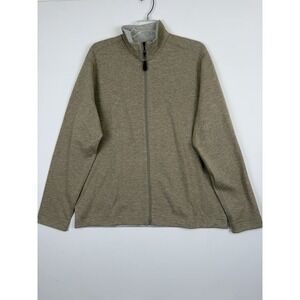 Johnston and Murray men's Reversible‎ Full Zip Size Large Lightweight Jacket